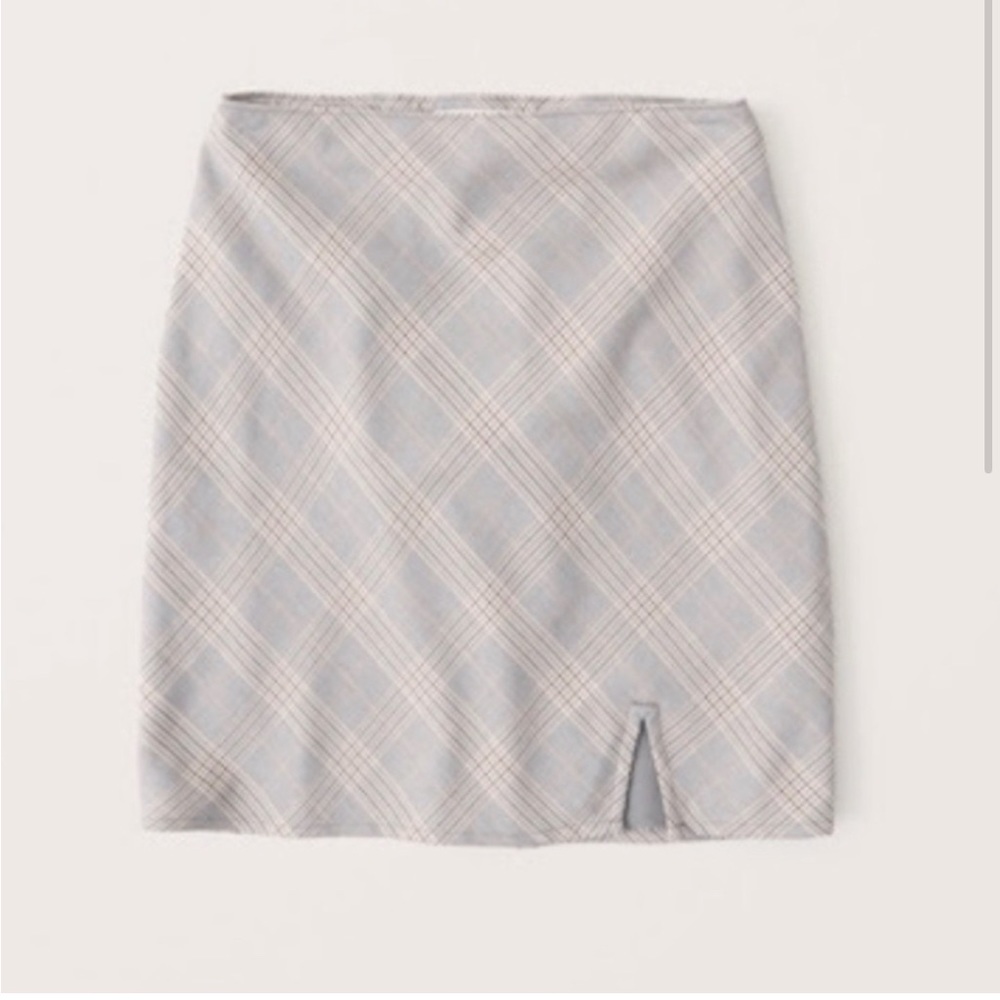 Abercrombie & Fitch Plaid Mini Skirt